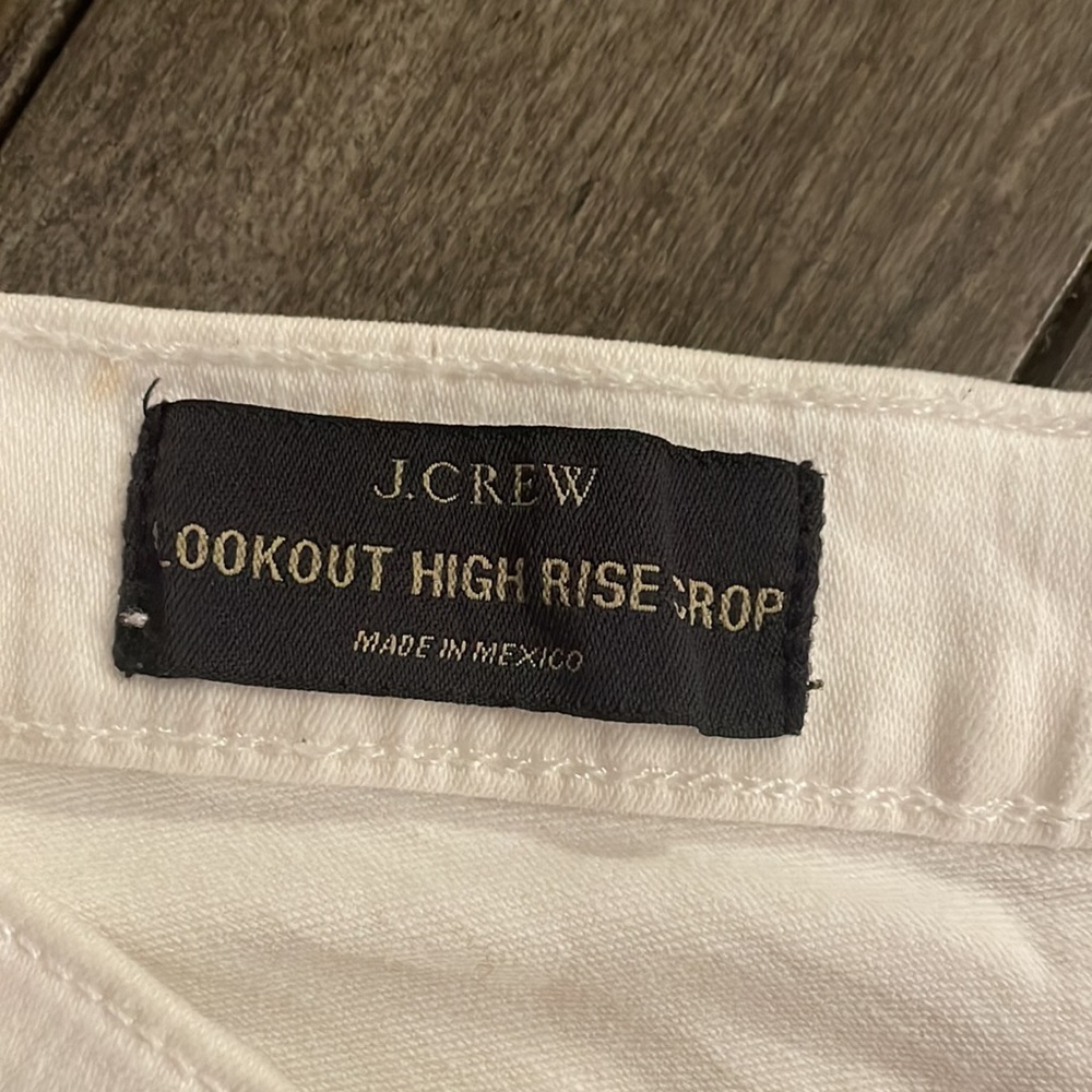 J. Crew White Jeans - Picture 3 of 4